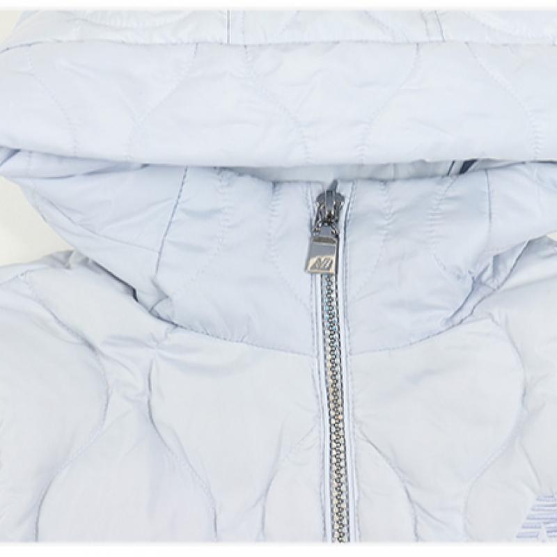New Balance Kids Girls  Anorak Duck Jacket Light Blue