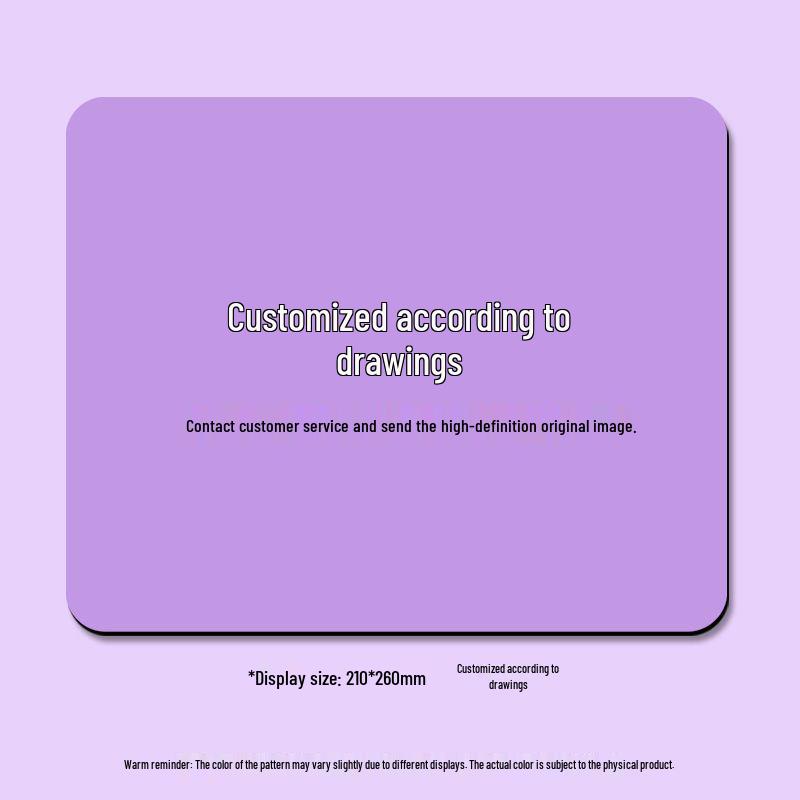 Motivational Cute Cartoon Non-Slip Mouse Pad for Home Office Use