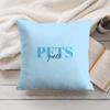 Simplicity Pattern Love Cushion Cover Silky Short Plush Invisible Zipper Dustproof Sofa Pillow Case For Home Decor