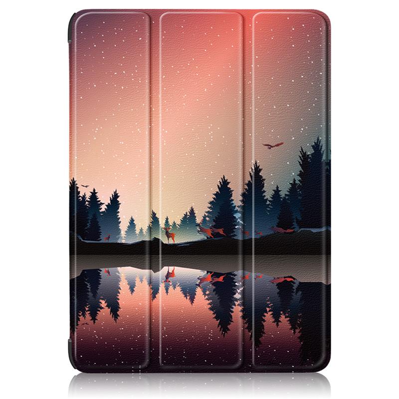 For iPad 10th 10.9" 2022 Fashion Paint Smart Leather Cover For Funda iPad Pro 11 2021 2020 Pro 11 2022 2024 Case Cover Coque