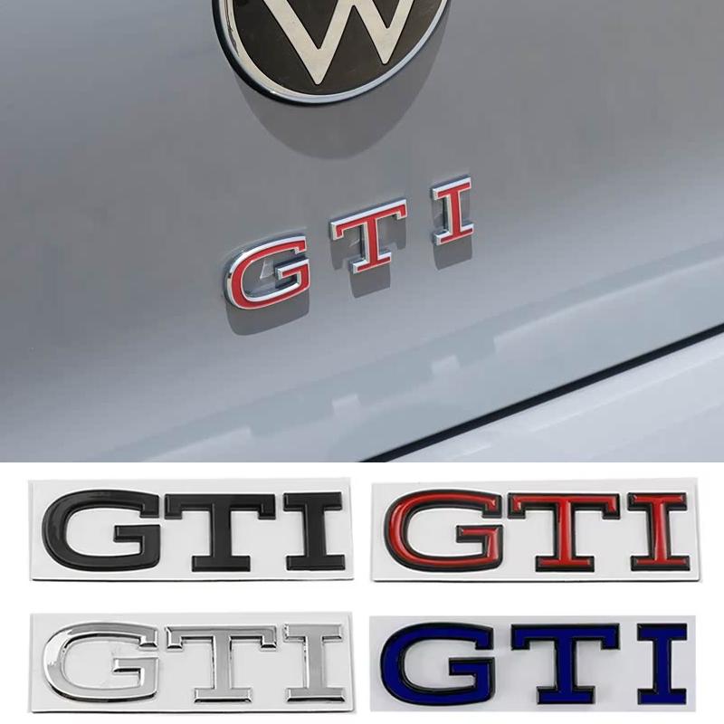 DOG1 ABS for Volkswagen VW GTI Logo Golf 5 6 7 RLINE Beetle Passat Tiguan Jetta POLO Car Rear Trunk Side Fender 3D Badge Stickers