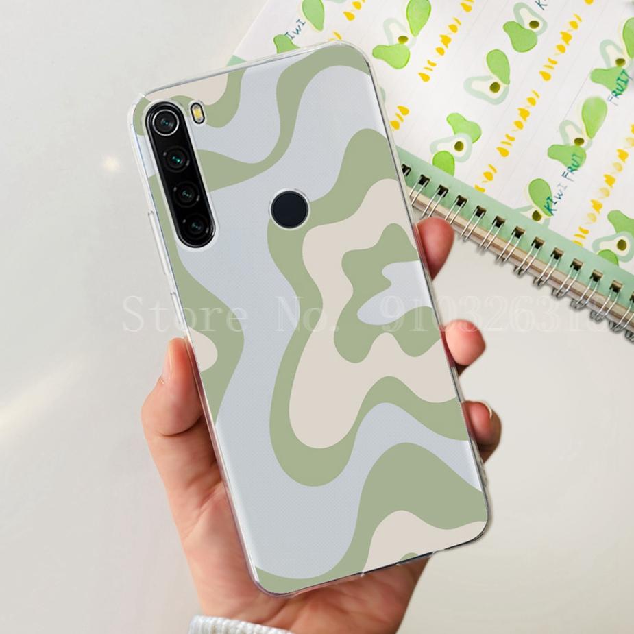 For Xiaomi Redmi Note 8 Case Redmi Note 8T Clear Silicone Soft Slim Phone Case For Xiaomi Redmi Note 8 Pro Note8 Back Cover Capa