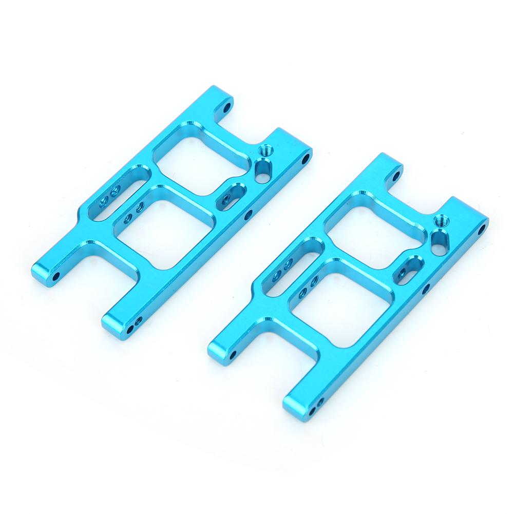 

Aluminum Alloy Rear Lower Suspension Arm Upgrade Parts Fits for Wltoys 1 14 144001 RC CarBlue F1250B