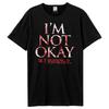 Amplified Unisex Adult IÂ´m Not Okay My Chemical Romance T-Shirt