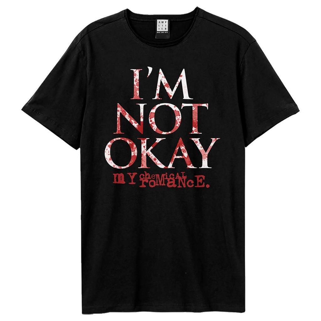 Amplified Unisex Adult I´m Not Okay My Chemical Romance T-Shirt