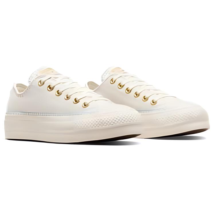 New Converse All Star Lift Shoes 'Cream White' Women's A08732C
