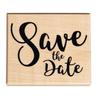 Tampon - RAYHER - Save the Date - 6x7cm - Beige - Mixte
