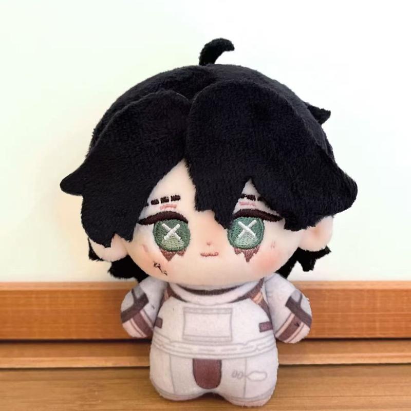 10Cm Costume Cartoon Gaming Identity V Character Psychologist Ada Mesmer / Patient Emil Filled Cuddly Playthings Backpack Charm Plushy Plaything