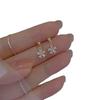 2025 Trendy Women's Mini Flower Stud Earrings: Exquisite High-End Tragus Accessories