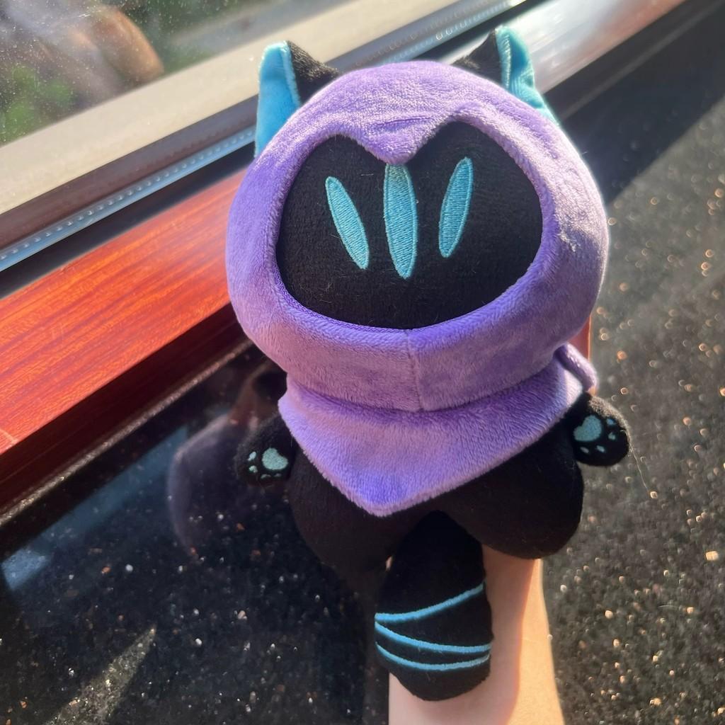 Valorant Omen Cat Plush Toy With Soft Pp Cotton For Fans Collectible Gift