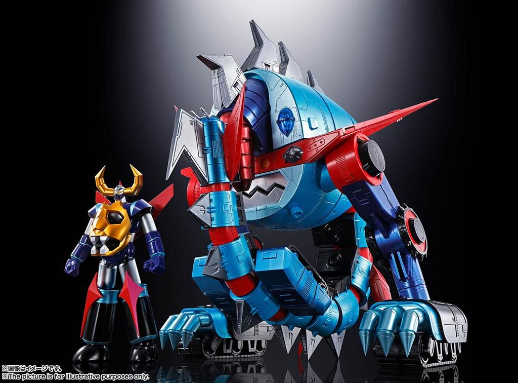 TAMASHII NATIONS Soul of Chogokin Gaiking Daikuu Maryu ABS Diecast PVC Painted Movable Figure BAS58749 GX-100 & & &