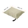 Wet Dry Bags with Handle Zippered Pockets 45 x 28 Inch Waterproof Reusable Cloth Oxford Laundry Bag for Wet Clothes, Bean Green