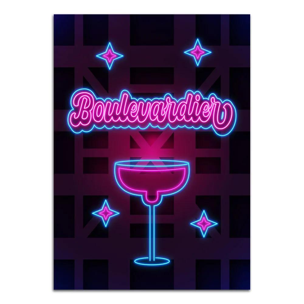 Neon Sign Art Tacos Ramen Food Poster Print Hot Dog Fries Burger Canvas Painting Modern Home Decor Picture For Kitchen Frameless