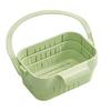 Foldable Sink Drainer Basket Hanging Strainer Colander For Efficient Drying Of Vegetables Fruits And Kitchenwares