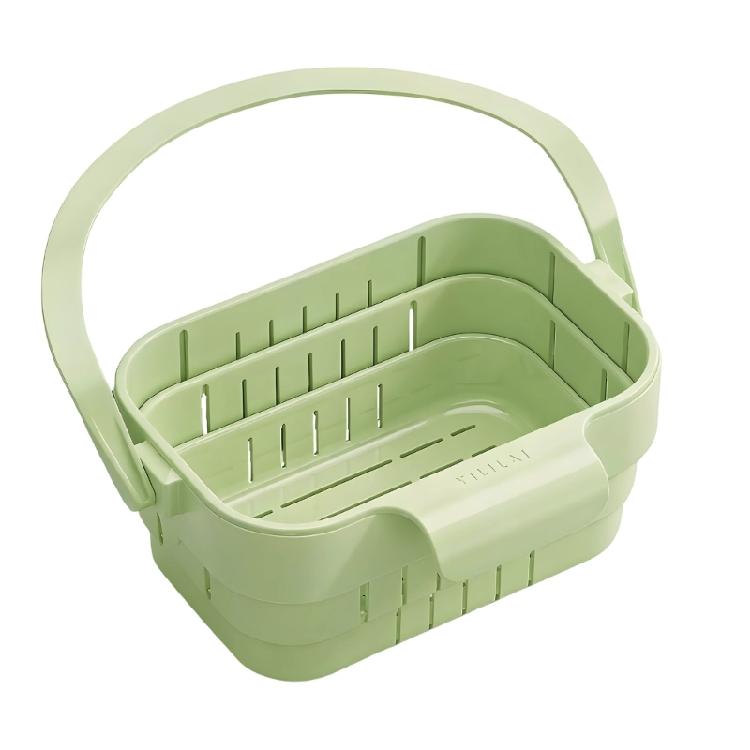 Foldable Sink Drainer Basket Hanging Strainer Colander For Efficient Drying Of Vegetables Fruits And Kitchenwares