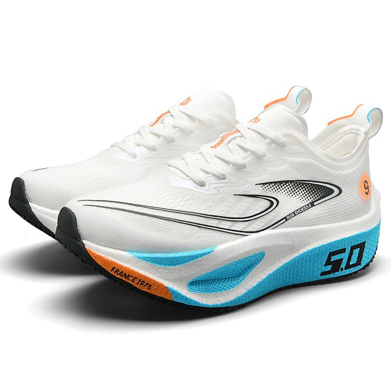 

Hot Selling Autumn Lightweight Mens and Womens Sports Shoes Marathon Racing Rebound Running Shoes Daily Lace Up Walking Shoes 36