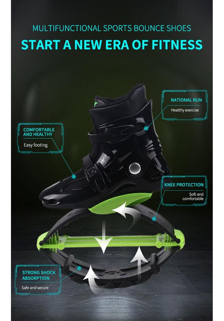 Kangaroo Jump Shoes for Kids - Fitness Rebound Bouncer Boots