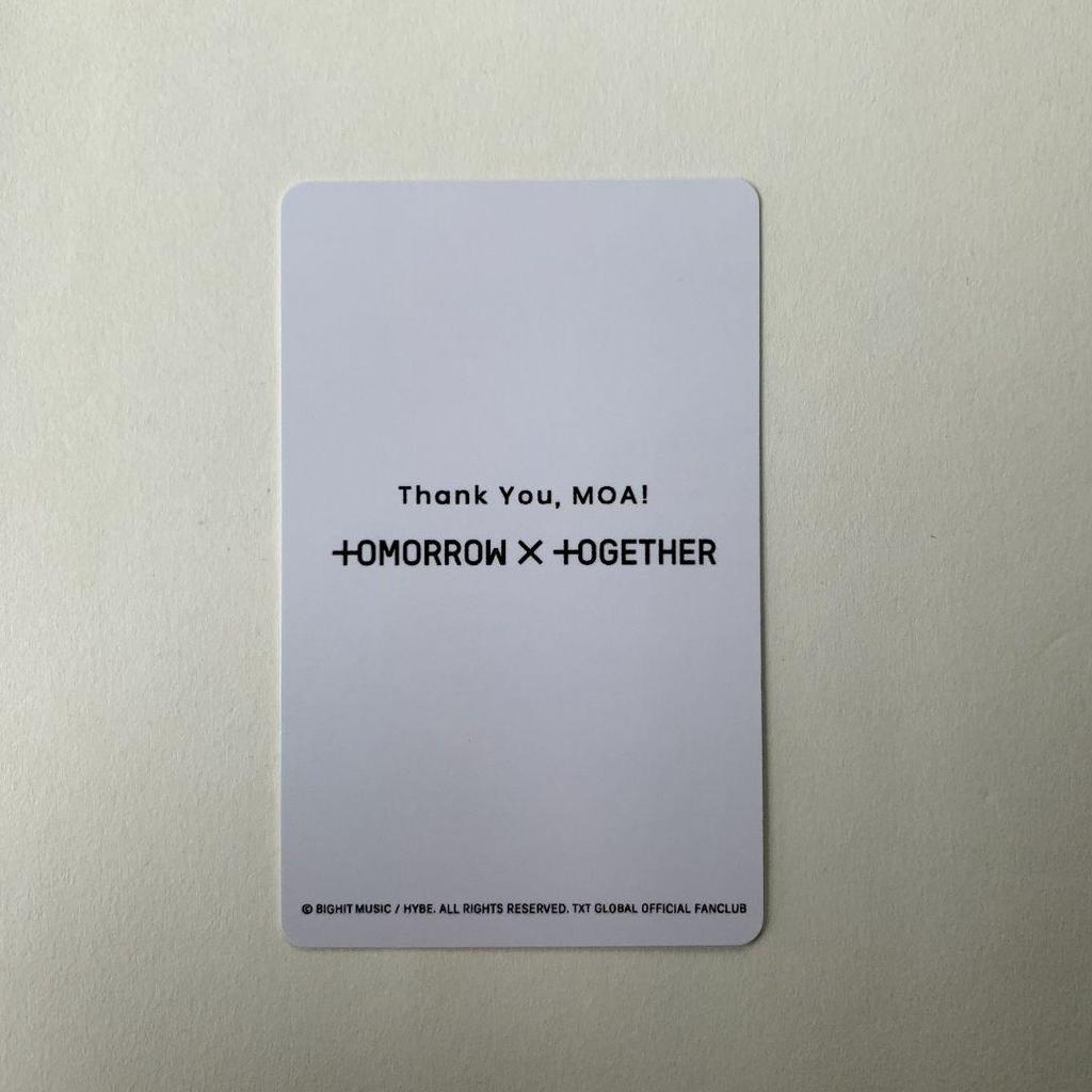 [USED] TXT Fan Club New Membership Beomgyu FC EP. 2 Venue-limited Trading Card