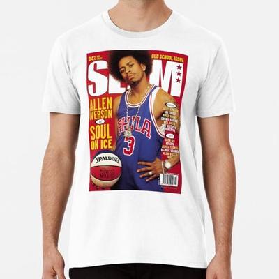 Allen Iverson Slam Magazine S To 5XL Made In the USA T-Shirt