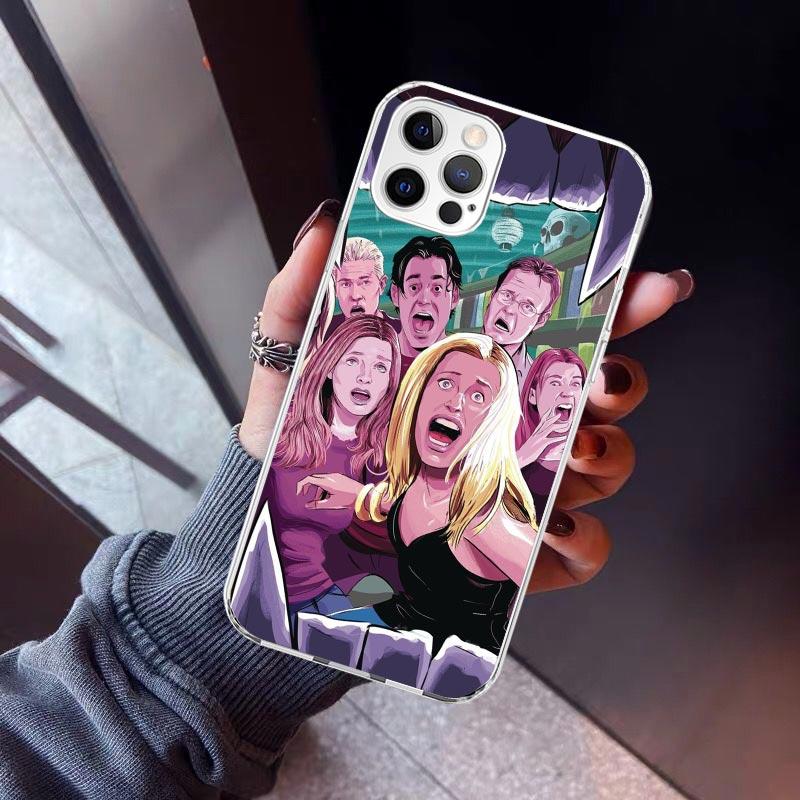 

Buffy the Vampire Slayer Phone Case For iPhone 17 Air 11 13 Mini 14 15 Plus 16 12 Pro Max 16E SE 7 8 Pattern Soft TPU Back Cover iPhone 11