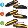 Dynamic Turn Signal LED Side Mirror Indicator Blinker Light for Mercedes-Benz E S CLS CL Class W219 C219 W221 W211 W216