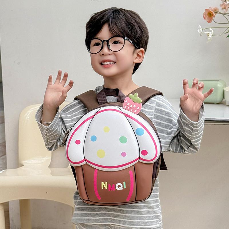 Cartoon Kids Backpack With Breathable Oxford Fabric For Preschool School Use