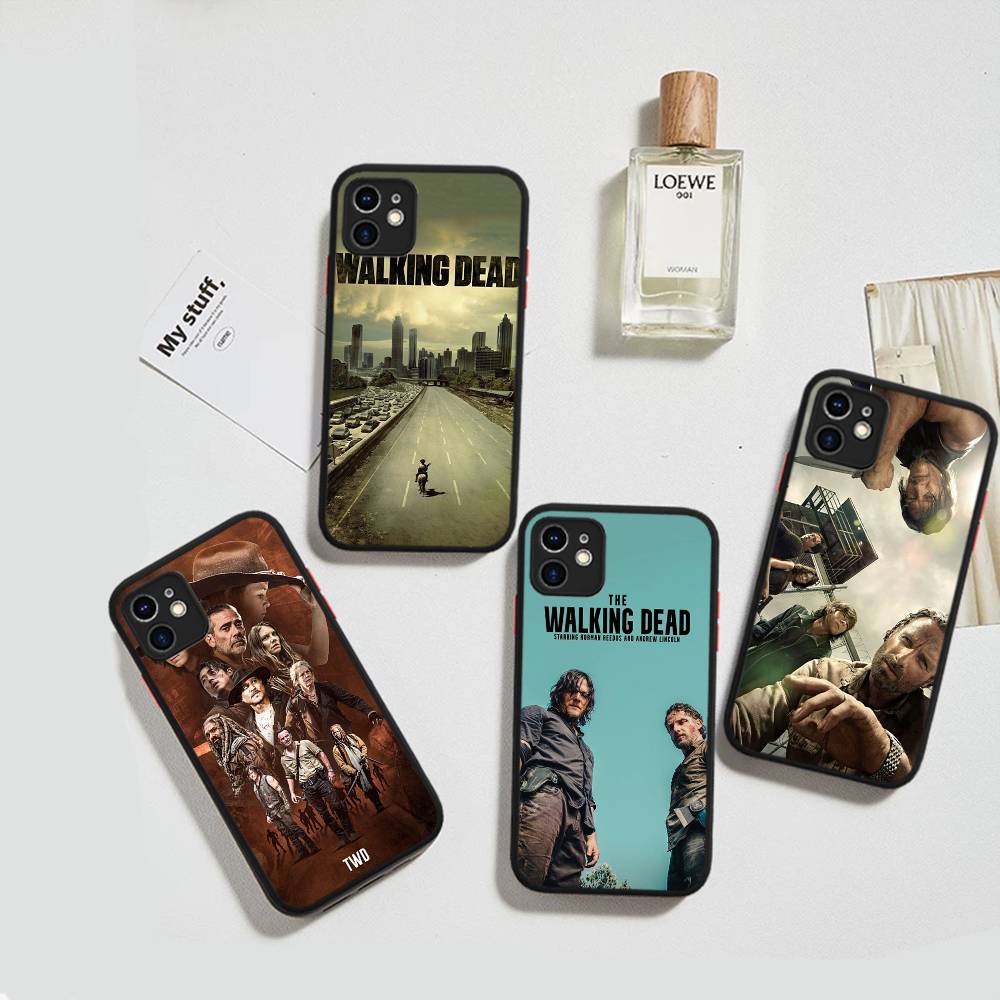 Horror The W-Walking D-Dead TV For IPhone 11 12 13 14 15 16 Pro Max Plus Matte Translucent Phone Cover