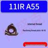 CNC High Hardness Threading Inserts for Internal/External Use (16ER/IRAG60) 1.5/2.0/2.5 Sizes, 40-60° Angles
