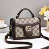 Bag messenger bag women's 2025 new retro flower portable shoulder bag fashionable versatile women's small square bag women's bag