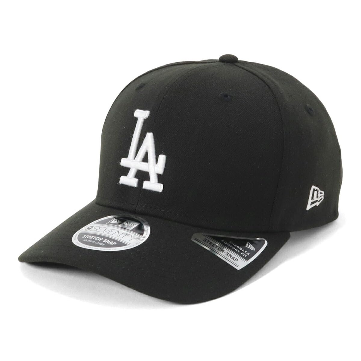 

Кепка стрейч MLB LA Черная 970SS LOSDOD BLK WHI 25J [New Era] M/L