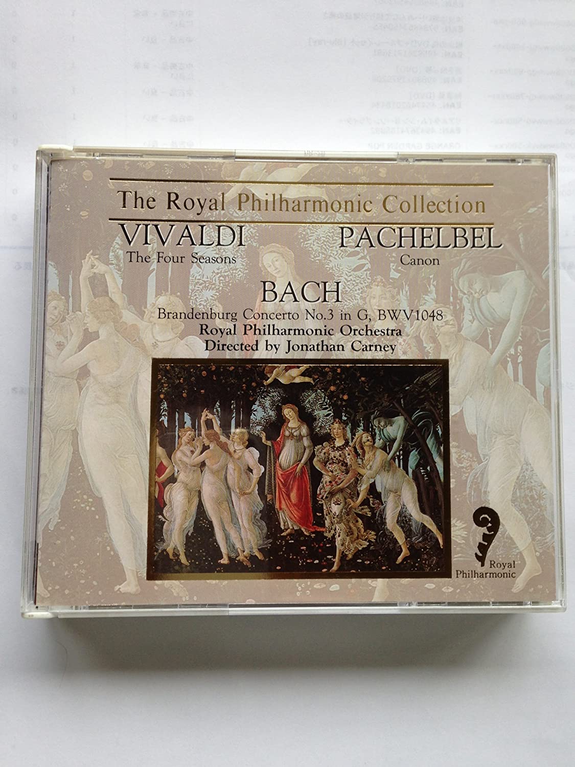

CD VIVALDI-PACHELBEL-BACH - Royal Philharmonic Collection RPO009 Japan Classical Used
