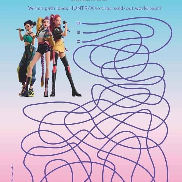 Kpop Demon Hunters Offizielles Aktivitätenbuch_Random House