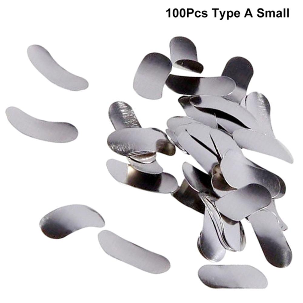 100Pcs Dental Metal Matrix Bands Rings Full Teeth Replacement Dentist Oral Care Tool Sectional Contoured