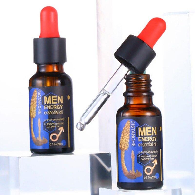 Men's Massage Essential Oil Plant Epimedium Restore Vitality And Enhance Endurance For Men Body Care Essential Oil