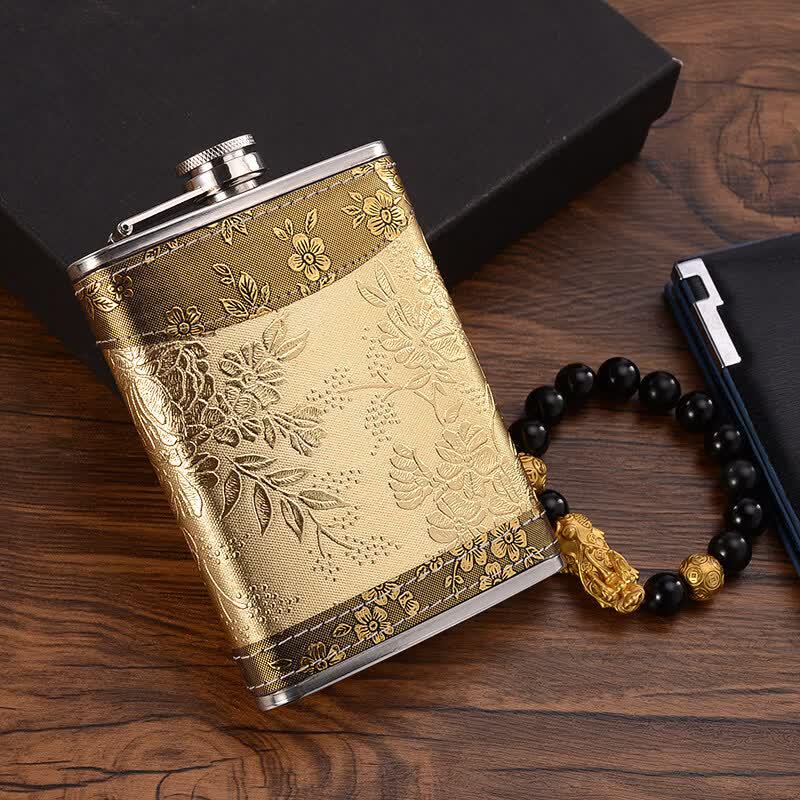 UO-SO Stainless Steel Hip Flask