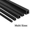 1-3 uds Longitud x 500 mm Tubo Cuadrado de Fibra de Carbono 2x2x1mm 3x3x2mm 4x4x3mm 5x5x4mm 6x6x4mm 6x6x5mm 8x8x6mm 8x8x6.5mm 10x10x8mm