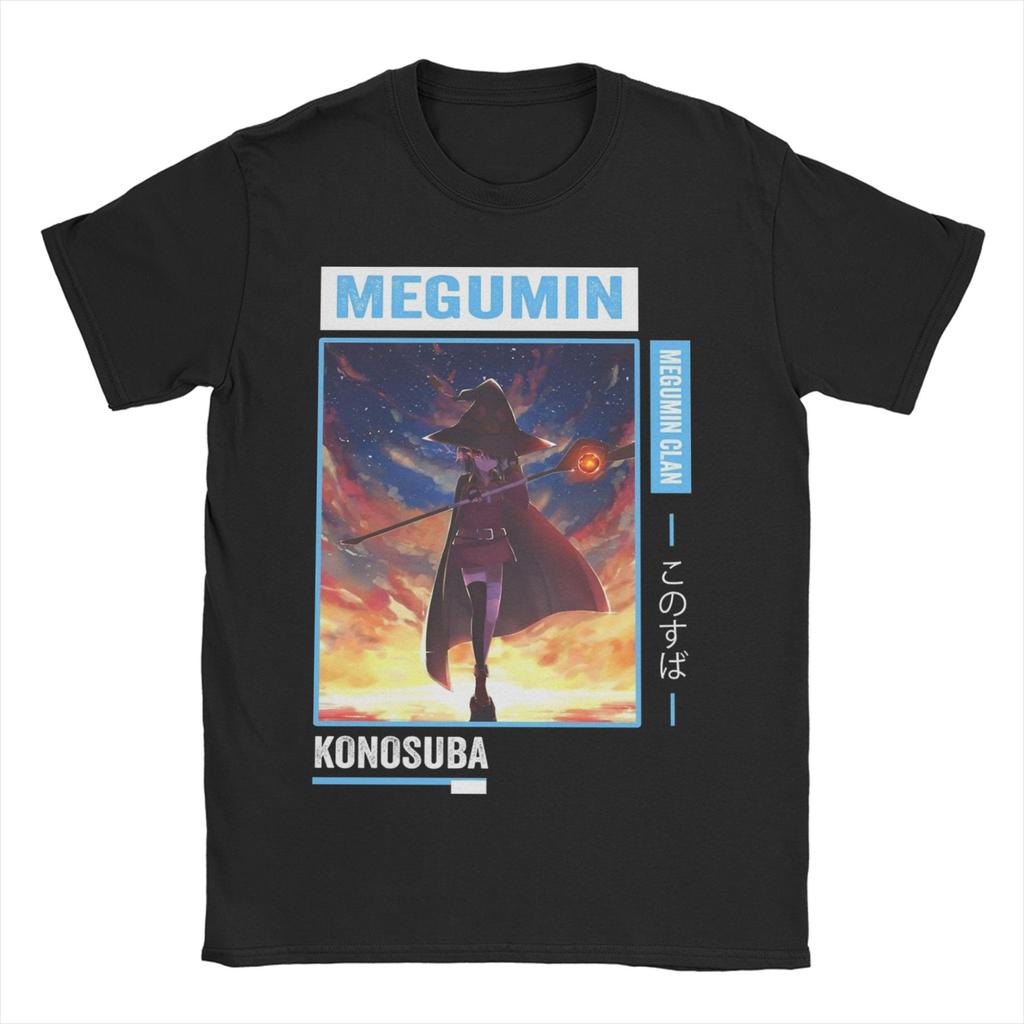 Konosuba Getting Arrested Meme Anime Video Game TShirt for Unisex WOMEN Cotton T Shirt Short Sleeve Tees Birthday Present Tops