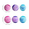 Pet Tennis Balls for Dogs Playful Pet Exercise Toys 6-Pieces Small Dog Tennis Balls for Home Apartment House Garden Backyard