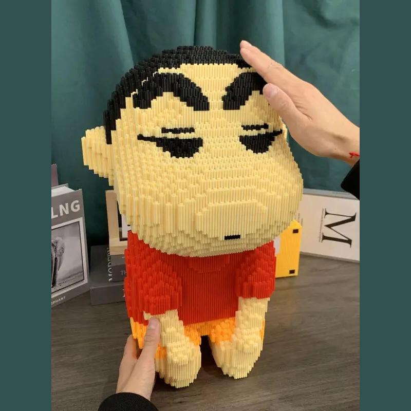 30cm Cartoon Anime Building Block Toy Small Particle Brick for Children and Adults Building Block Set Children's Puzzle Toy Gift