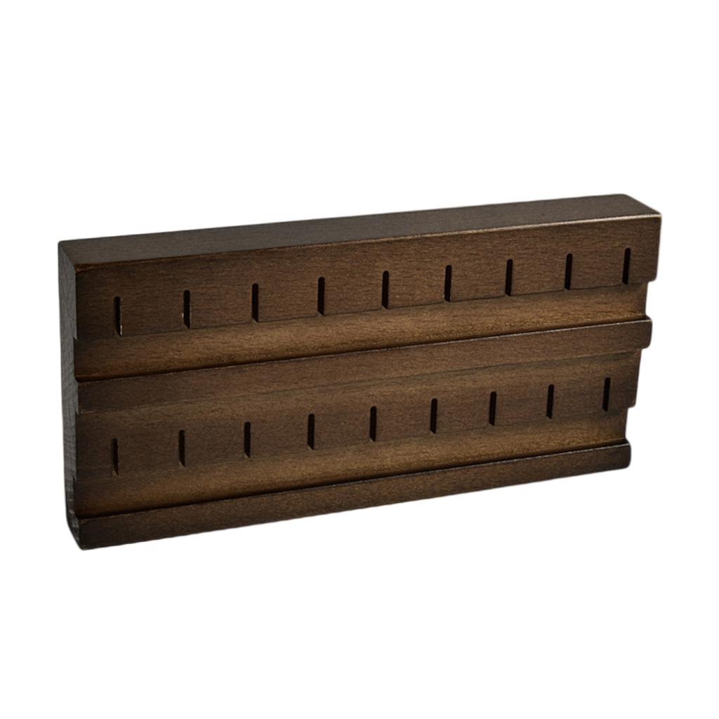 Wood Display Board for Ear Studs Elegant Lip Rings Holder Body Piercing Accessories Showcase Rack for Women Girls