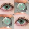 FUNSACHY 1 Pair Color Contact Lenses For Eyes Natural Gray Blue Beautiful Pupil Soft Natural Accessories Yearly Cosmetic Pupils