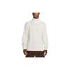 Nike Cable Knit Turtleneck Sweater Light Bone Men Tops White FB7770-072