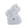 3D Rabbit Resin Mold Easter Bunny Resin Mold for DIY Art Craft Gypsum Ornament Home Decor Epoxy Resin Casting Mold