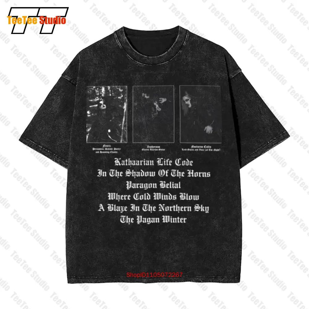 Darkthrone A Blaze In The Northern Sky Album Vintage Oversized TShirt CO S