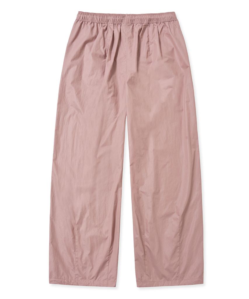 BROWNBREATH W Tag Glossy Pants - Pink