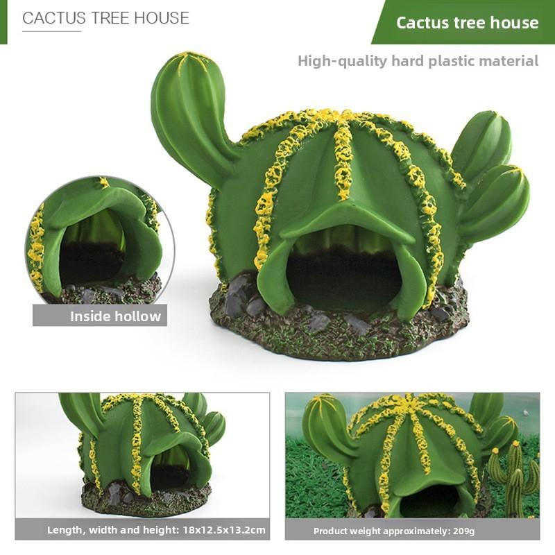 Plastic Cactus Bread Tree Models Micro Plants For Home Decor And Window Display
