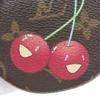 LOUIS VUITTON Portonet Ron Coin Purse M95043 Takashi Murakami Cherry Brown Monogram canvas Women Used