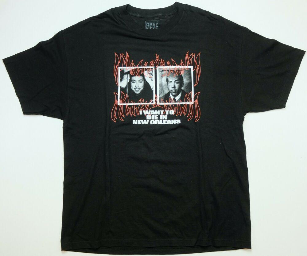 

Rare Gray Five $Uicideboy$ Suicide Boys I Want To Die In Orleans Unisex T-shirt