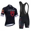Heren Set Korte Mouw Fietsjersey Ademend Sneldrogend Mountainbike Wielrenkleding