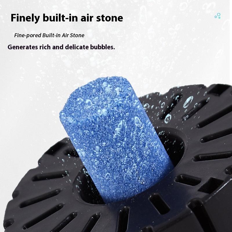 Aquariumfilter Fischtank Garnelenteich Luftpumpe Klein Biochemischer Schwamm Baumwollfilter Bio Aquarium Filterzubehör